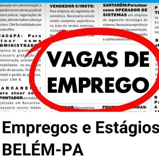Vagas De Trabalhos E Bicos Icoaraci — grupos de WhatsApp