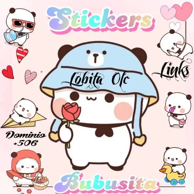 Stickers Bubusita OFC — grupos de WhatsApp