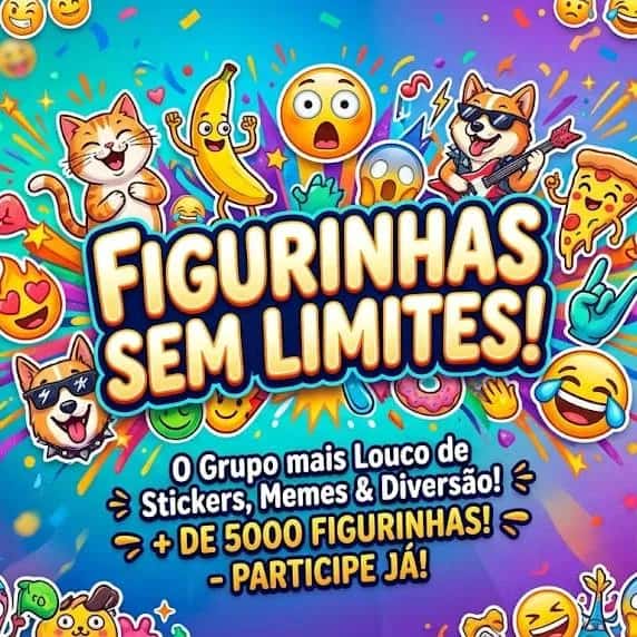 Figurinhas Somentes — grupos de WhatsApp