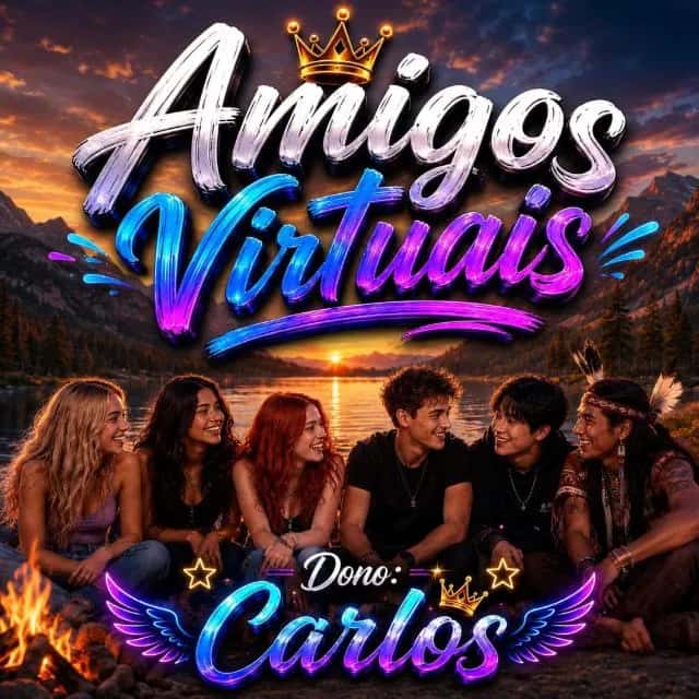 Amigos Virtuais — grupos de WhatsApp