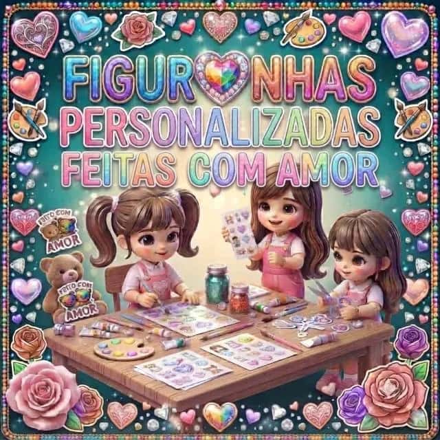 Figurinhas Personalizadas Feitas Com Amor — grupos de WhatsApp