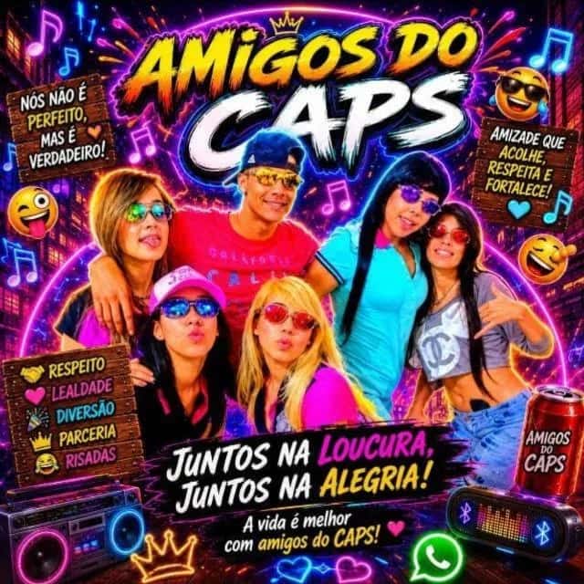 Amigos do Caps — grupos de WhatsApp