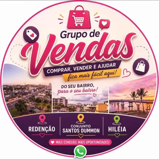 Conjunto Santos Dumond, Redenção e Hileia — grupos de WhatsApp