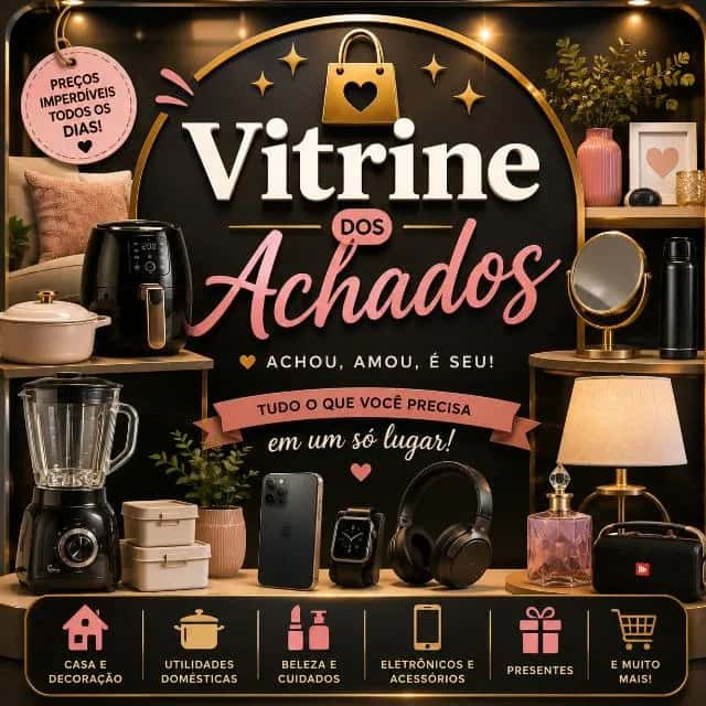 Vitrine Dos Achados — grupos de WhatsApp