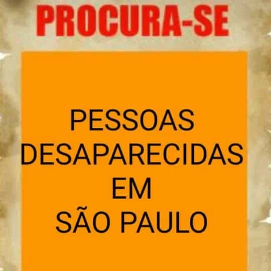 Pessoas Desaparecidas/SP e Todo Brasil — grupos de WhatsApp