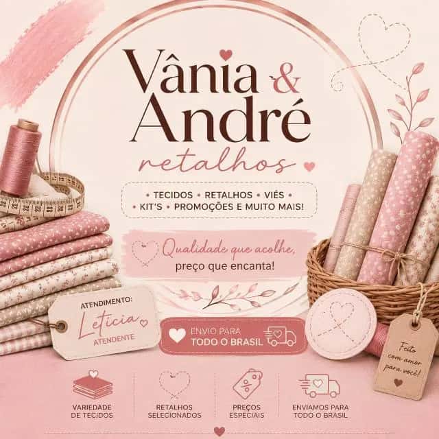 Vânia & André Retalhos — grupos de WhatsApp