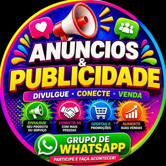 Anúncios e Publicidades — grupos de WhatsApp