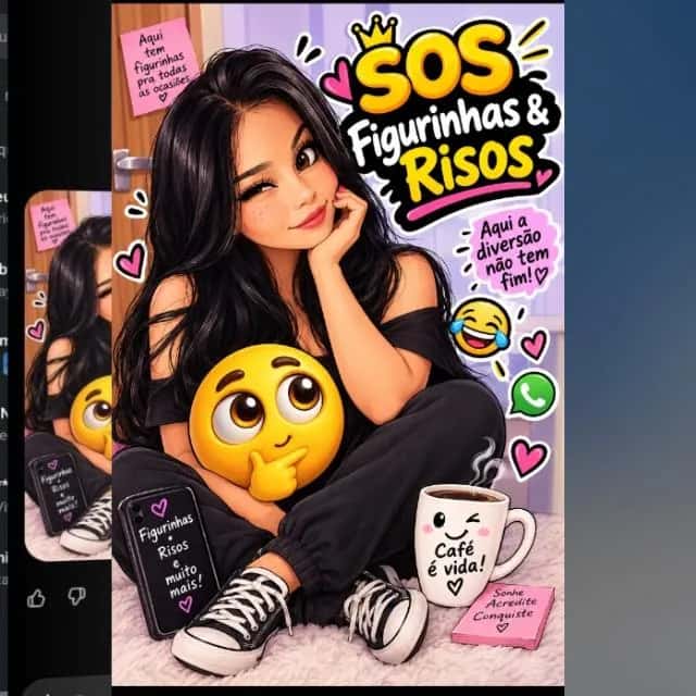 SOS Figurinhas & Risos — grupos de WhatsApp
