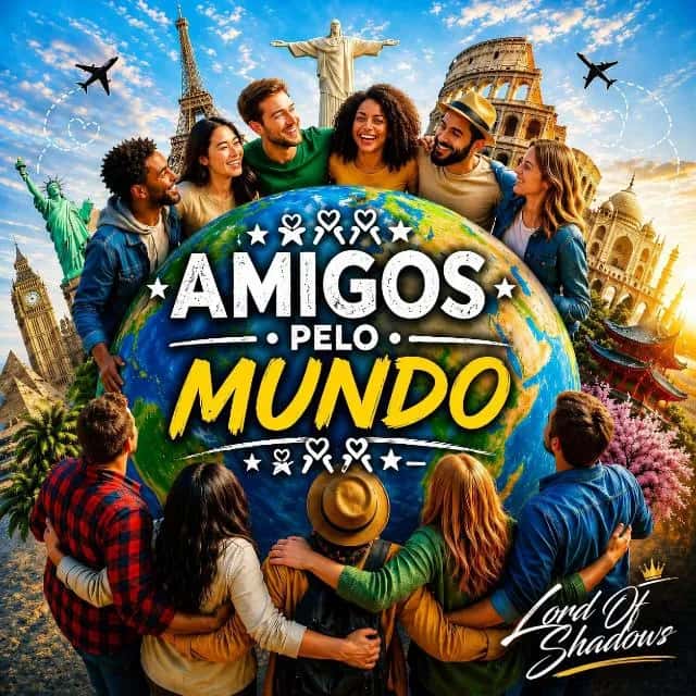 Amigos Pelo Mundo — grupos de WhatsApp