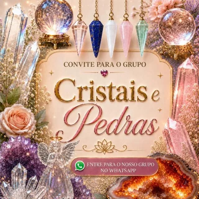 Cristais Pedras