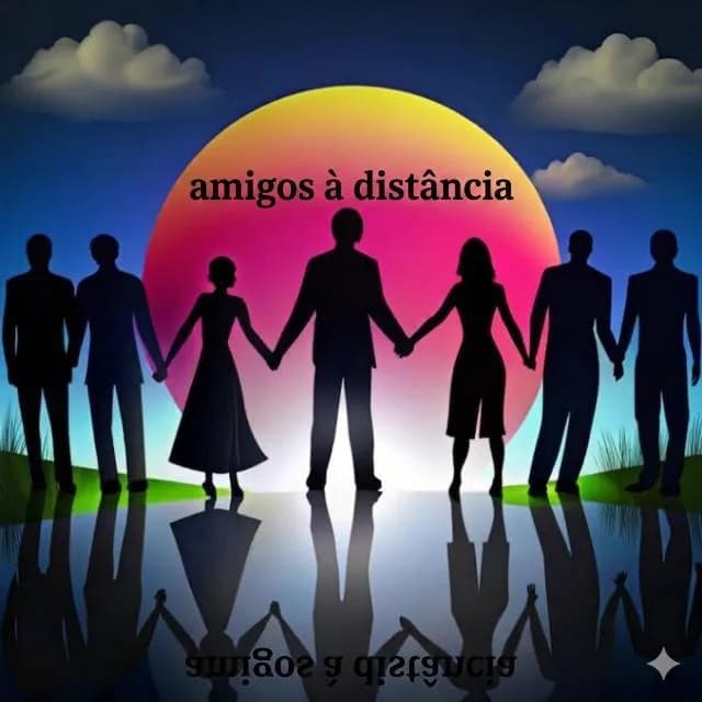 Amigos à distância🤝