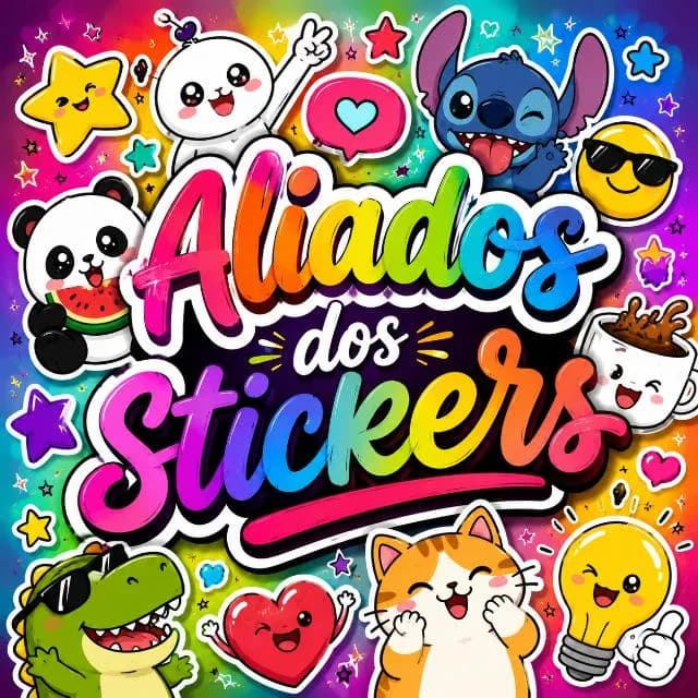 Aliados Dos Stickers E Frases
