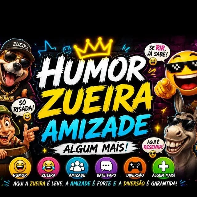 Humor Zueira Amizade Algum Mais