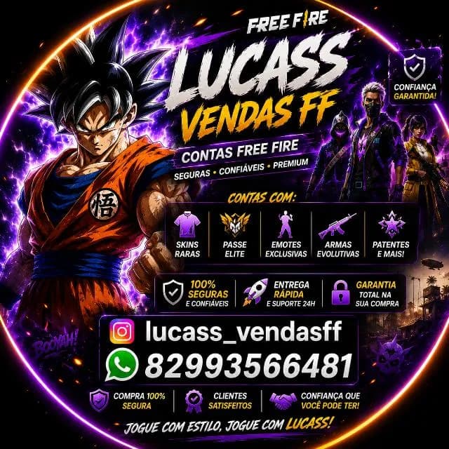 Lojinha Lcs Vendas Contas FF OFC