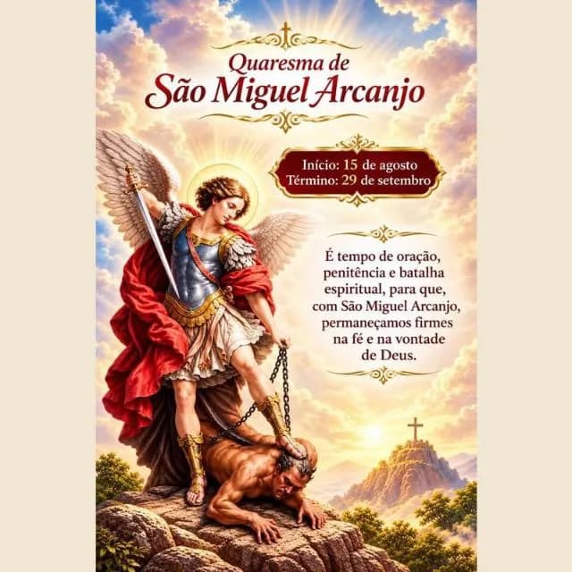 40 Dias Com São Miguel Arcanjo