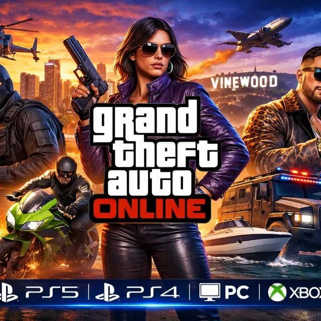 GTA V Online - PS5/PS4/Xbox Series E One/PC