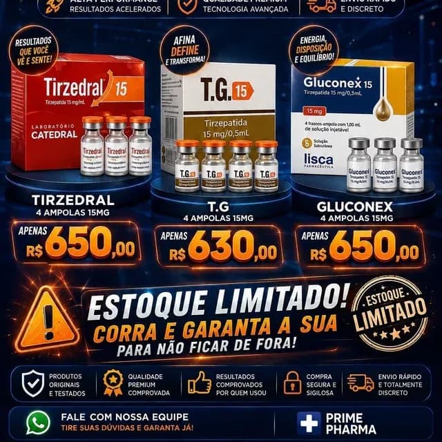 GRUPO DE EMAGRECIMENTO TIZERPATIDA