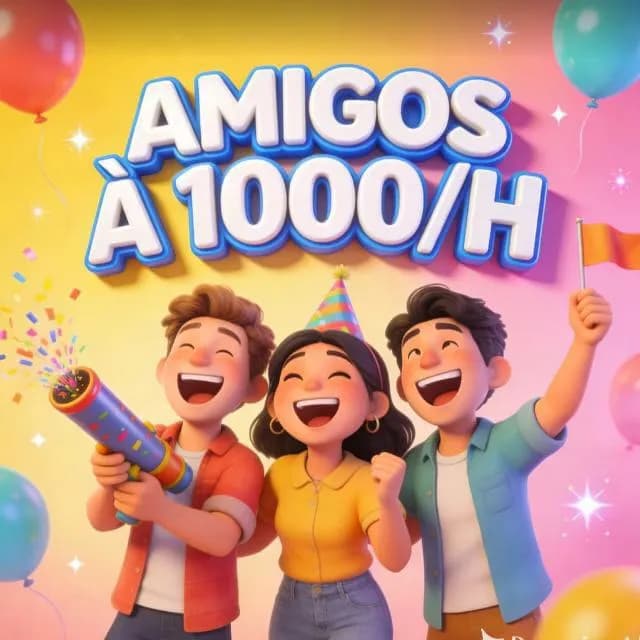 Amigos à 1000/h