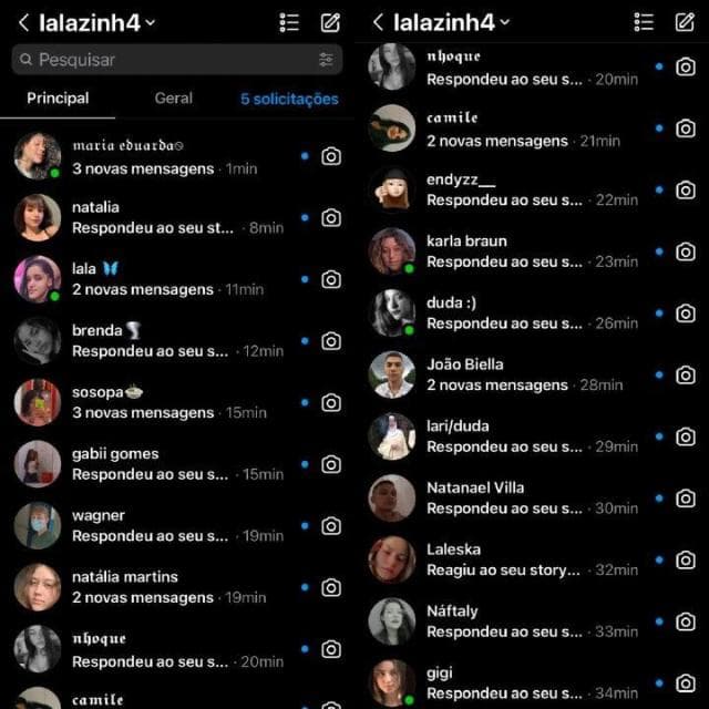Engajamento Insta