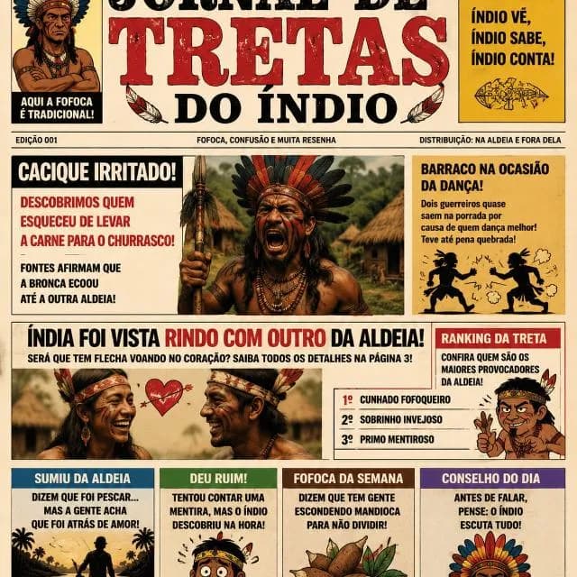 Jornal Da Treta Do Indio Mizuk