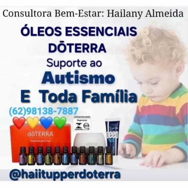 Óleos Essenciais Doterra P/ Toda Família e Suporte ao Autismo