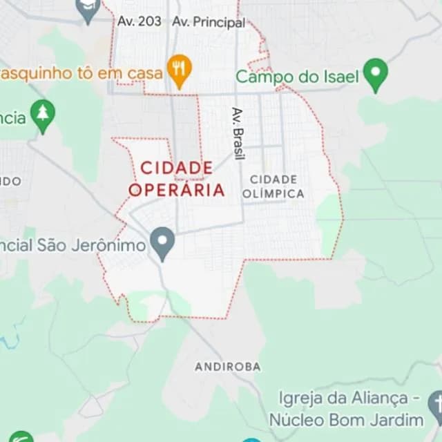 Cidade Operaria e Proximidades