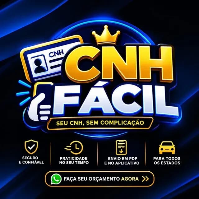 CNH FACILITADA EM ATE 24H🏍🚘