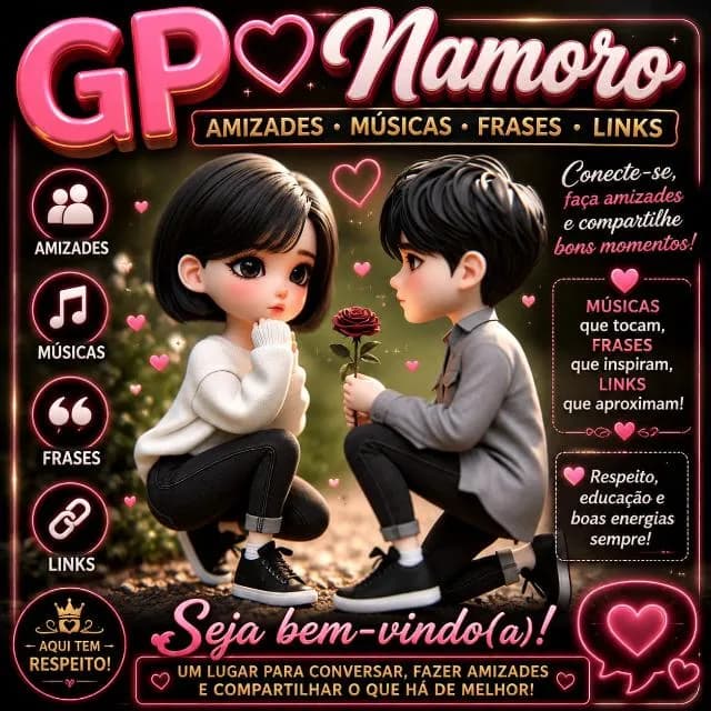 GP Namoro Amizades Músicas Frases