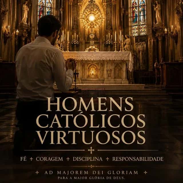 Homens Católicos Virtuosos I Ad Majorem Dei Gloriam — grupos de WhatsApp