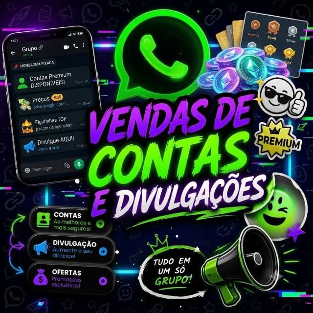 Marketplace Premium Contas e Ofertas