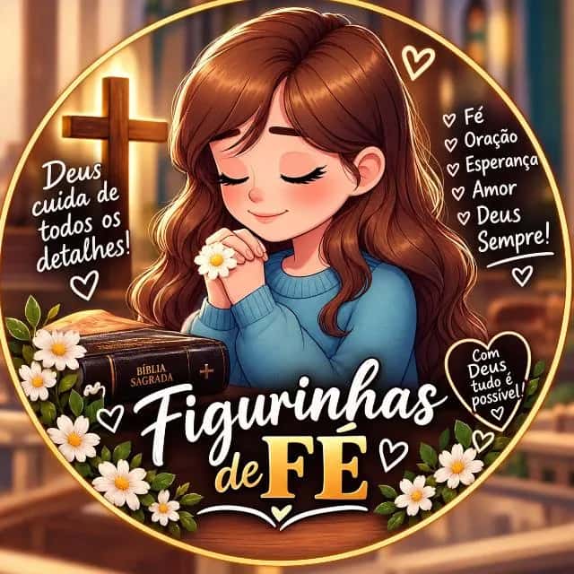6 Figurinhas de Fé — grupos de WhatsApp