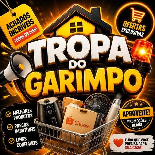 Tropa do Garimpo Shopee — grupos de WhatsApp