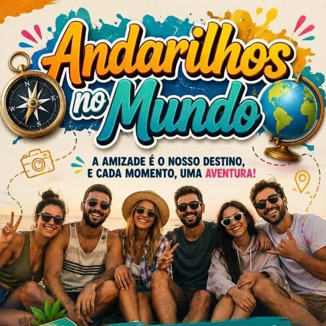 Andarilhos No Mundo — grupos de WhatsApp