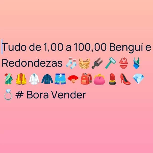 Tudo Até 100,00 Benguí — grupos de WhatsApp