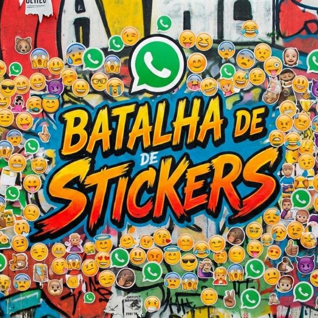 Batalha De Stickers — grupos de WhatsApp