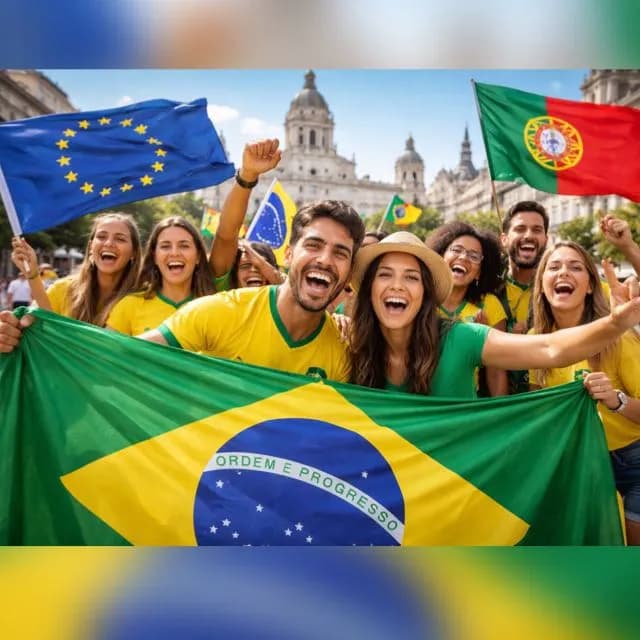 Brasileiros Na Europa