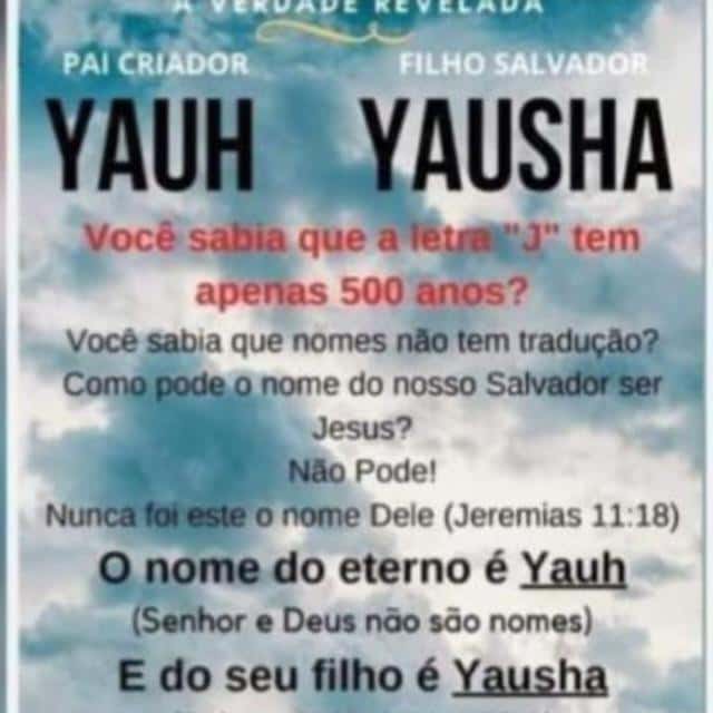 Congregacao Primicias Filadelfia Altissimo Yauh Yausha — grupos de WhatsApp