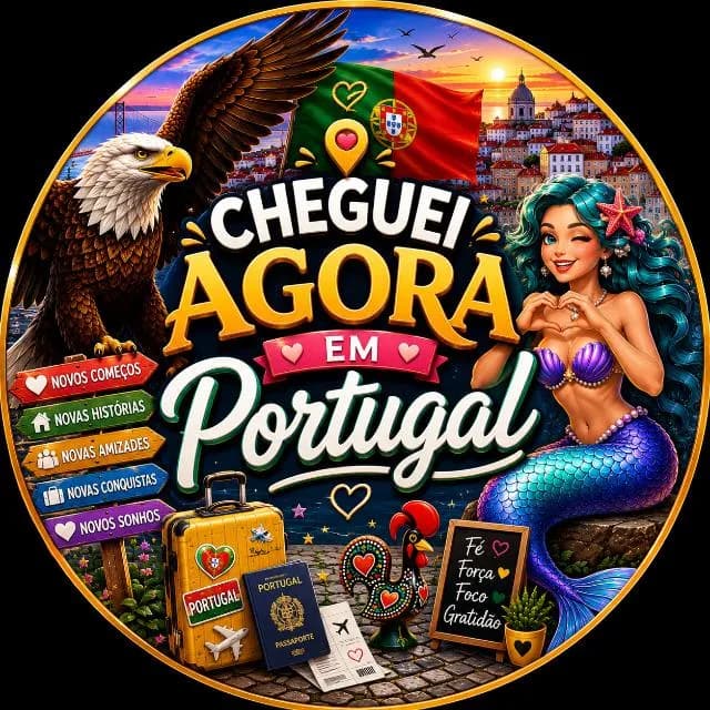 Cheguei Agora Em Portugal