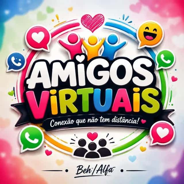 Amigos Virtuais — grupos de WhatsApp