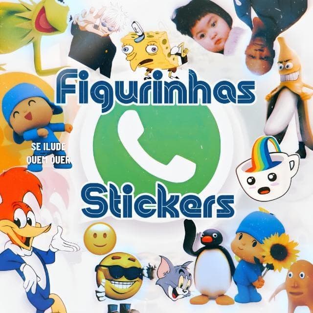 Figurinhas & Stickers — grupos de WhatsApp