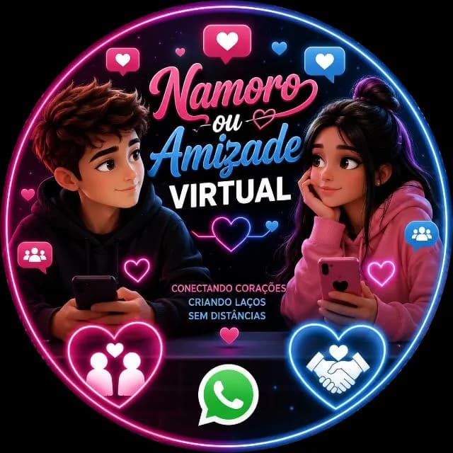 👨❤️💋👨NAMORO OU AMIZADE VIRTUAL 🤝📱