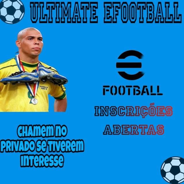 Inscricao Ultimate eFootball (1a Edicao)